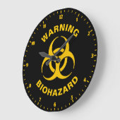 Biohazard-pictogram Grote Klok (Hoek)