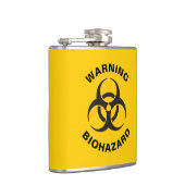 Biohazard pictogram heupfles (Rechts)