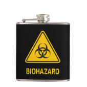 Biohazard-pictogram Heupfles (Voorkant)