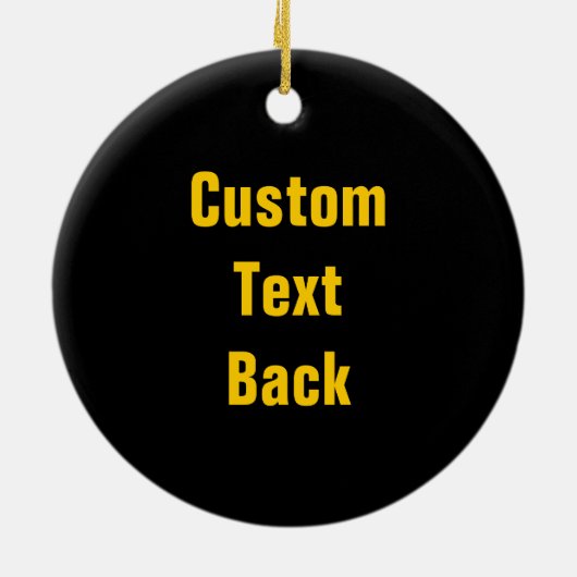 Biohazard pictogram keramisch ornament (Achterkant)