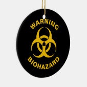 Biohazard pictogram keramisch ornament (Rechts)