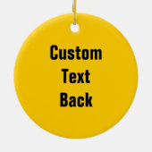 Biohazard pictogram keramisch ornament (Achterkant)