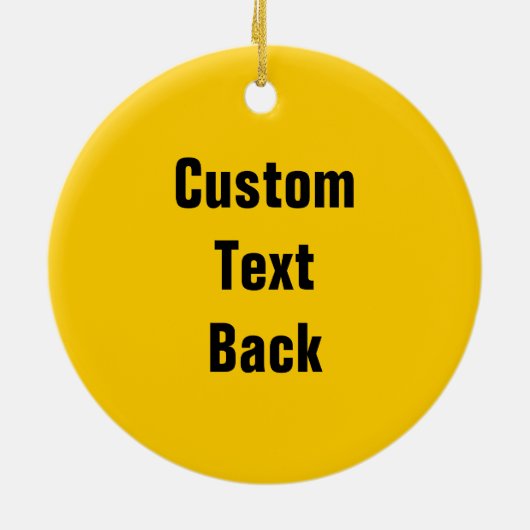 Biohazard pictogram keramisch ornament (Achterkant)