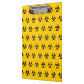 Biohazard pictogram klembord (Links)