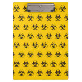 Biohazard pictogram klembord (Voorkant)