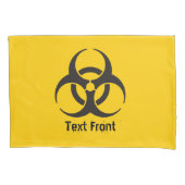 Biohazard pictogram kussensloop (Voorkant)