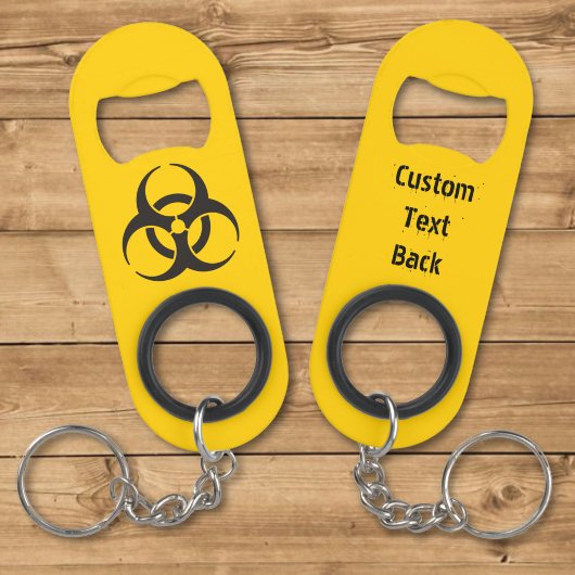 Biohazard-pictogram Mini Flessenopener