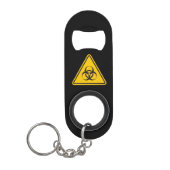 Biohazard-pictogram Mini Flessenopener (Voorkant)