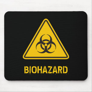 Biohazard pictogram muismat