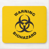 Biohazard-pictogram Muismat (Voorkant)