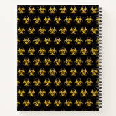 Biohazard-pictogram Notitieboek (Achterkant)