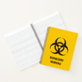 Biohazard-pictogram Notitieboek (Binnen)