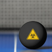 Biohazard pictogram pingpongbal (Net)