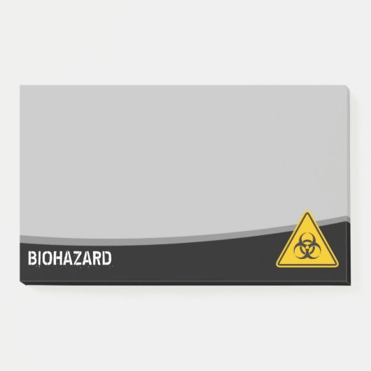 Biohazard pictogram post-it® notes (Voorkant)