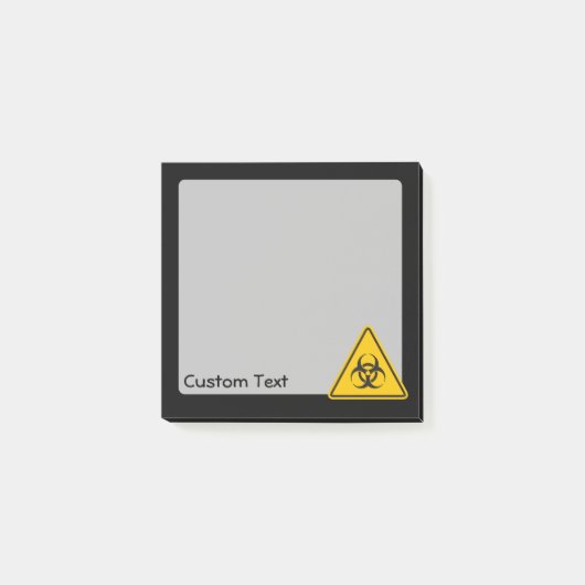 Biohazard pictogram post-it® notes (Voorkant)