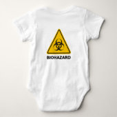 Biohazard pictogram romper (Achterkant)