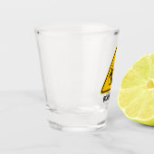 Biohazard pictogram shot glas (Links)