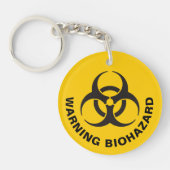 Biohazard-pictogram Sleutelhanger (Voorkant)