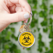 Biohazard pictogram sleutelhanger (Hand)