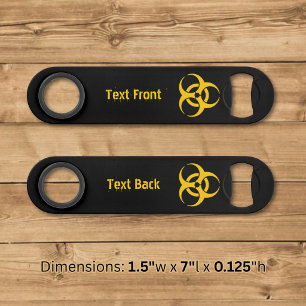 Biohazard-pictogram Speed Flessenopener