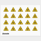 Biohazard pictogram sticker (Vel)