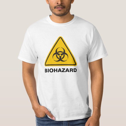 Biohazard pictogram t-shirt (Voorkant)