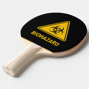 Biohazard pictogram tafeltennisbatje