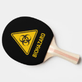 Biohazard pictogram tafeltennisbatje (Zijkant)