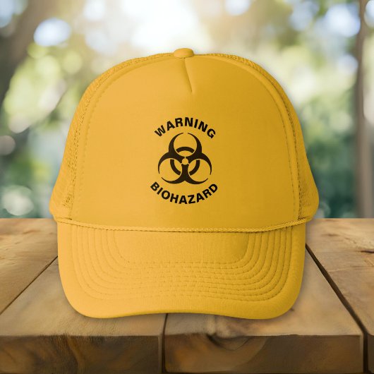 Biohazard-pictogram Trucker Pet