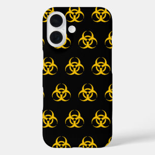 Biohazard Pictogrampatroon iPhone 16 Hoesje
