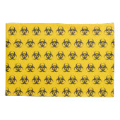 Biohazard Pictogrampatroon Kussensloop (Achterkant)