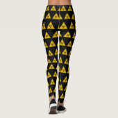 Biohazard-pictogrampatroon Leggings (Achterkant)