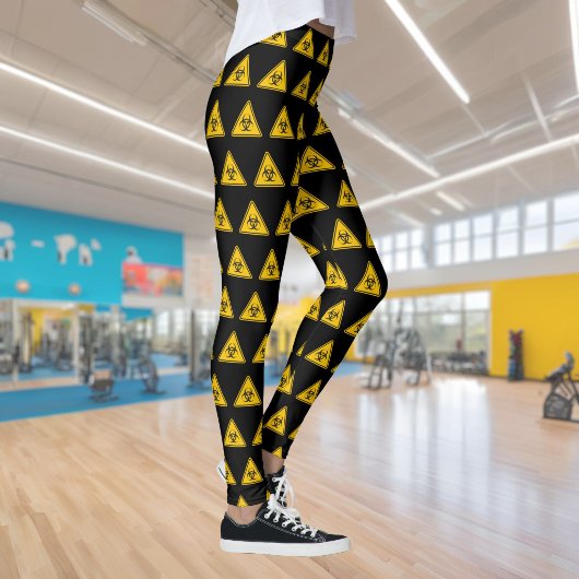 Biohazard-pictogrampatroon Leggings
