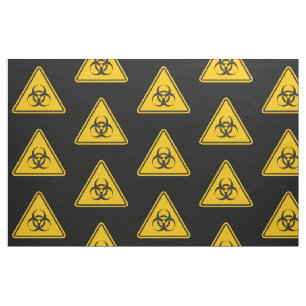 Biohazard Pictogrampatroon Stof