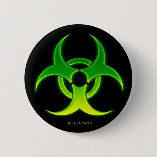 BioHazard Ronde Button 5,7 Cm (Voorkant)