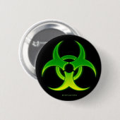 BioHazard Ronde Button 5,7 Cm (Voorkant /achterkant)