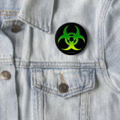 BioHazard Ronde Button 5,7 Cm (In situ)