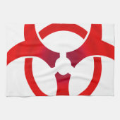 Biohazard - ROOD Theedoek (Horizontaal)