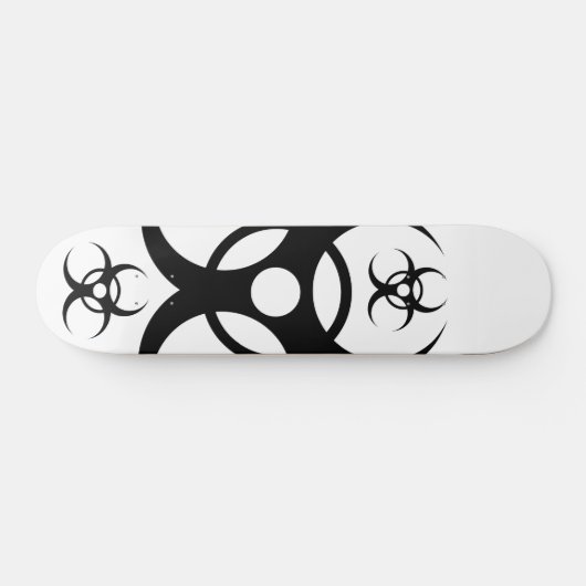 Biohazard skateboard (Horizontaal)