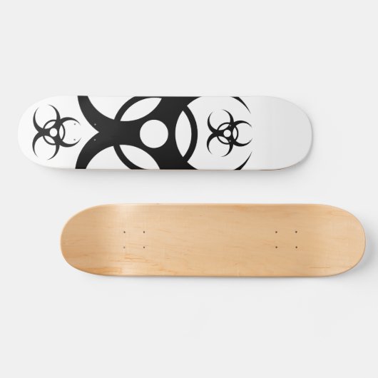 Biohazard skateboard (Horizontaal)