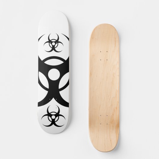 Biohazard skateboard (Voorkant)
