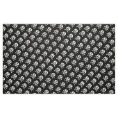 Biohazard Skull en Crossbones Stof (Fat Quarter)