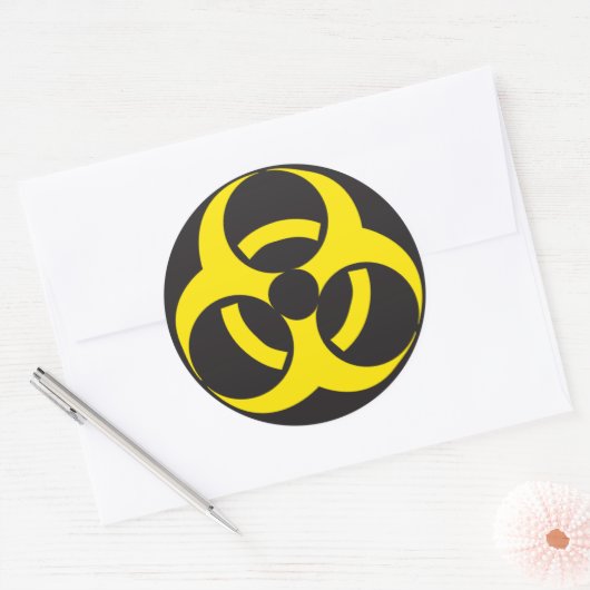 Biohazard Sticker (Envelop)
