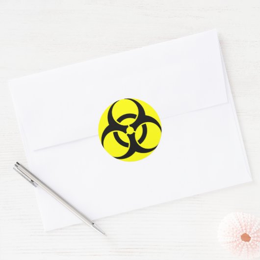 Biohazard! Sticker (Envelop)