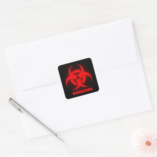 BioHazard Sticker (Envelop)