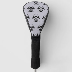 Biohazard Symbol Golf Head Hoesje Golfheadcover