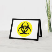 BioHazard Symbool Kaart (Voorkant)