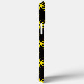 Biohazard Symbool Pattern Phone Case met aangepast (Achterkant / Rechts)