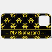 Biohazard Symbool Pattern Phone Case met aangepast (Achterkant (horizontaal))