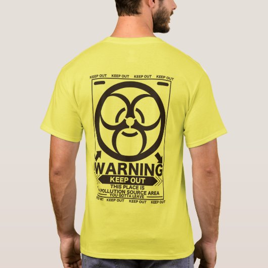 BIOHAZARD T-SHIRT (Achterkant)